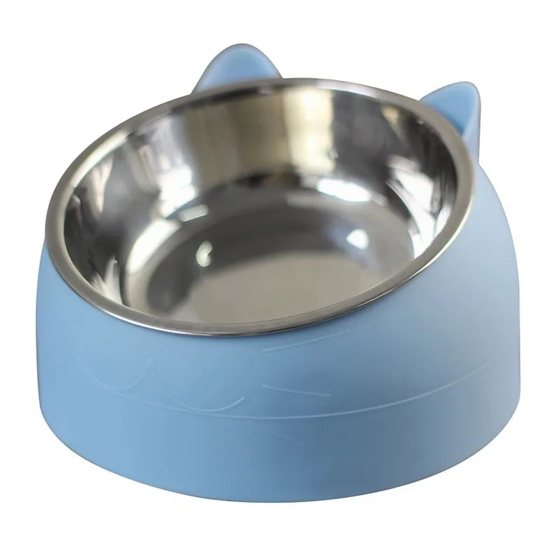 Stainless Steel Pet Feeding Bowl for Cats & Dogs Eating & Drinking Pet Bowl - Vertex Select