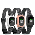 Vertex Select waterproof anti-barking dog collar with vibration and sound reception, designed for pet training and behavior control.