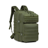 Green Vertex Select 45L tactical assault backpack with waterproof, durable, resistant fabric and comfortable adjustable straps.