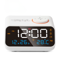 NEIMZ NZ8080 Modern FM Radio LED Alarm Clock, Dual Alarms & Memory Function