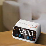 NEIMZ NZ8080 Modern FM Radio LED Alarm Clock, Dual Alarms & Memory Function