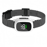 Vertex Select waterproof anti-barking dog collar with vibration and sound detection for effective bark control.