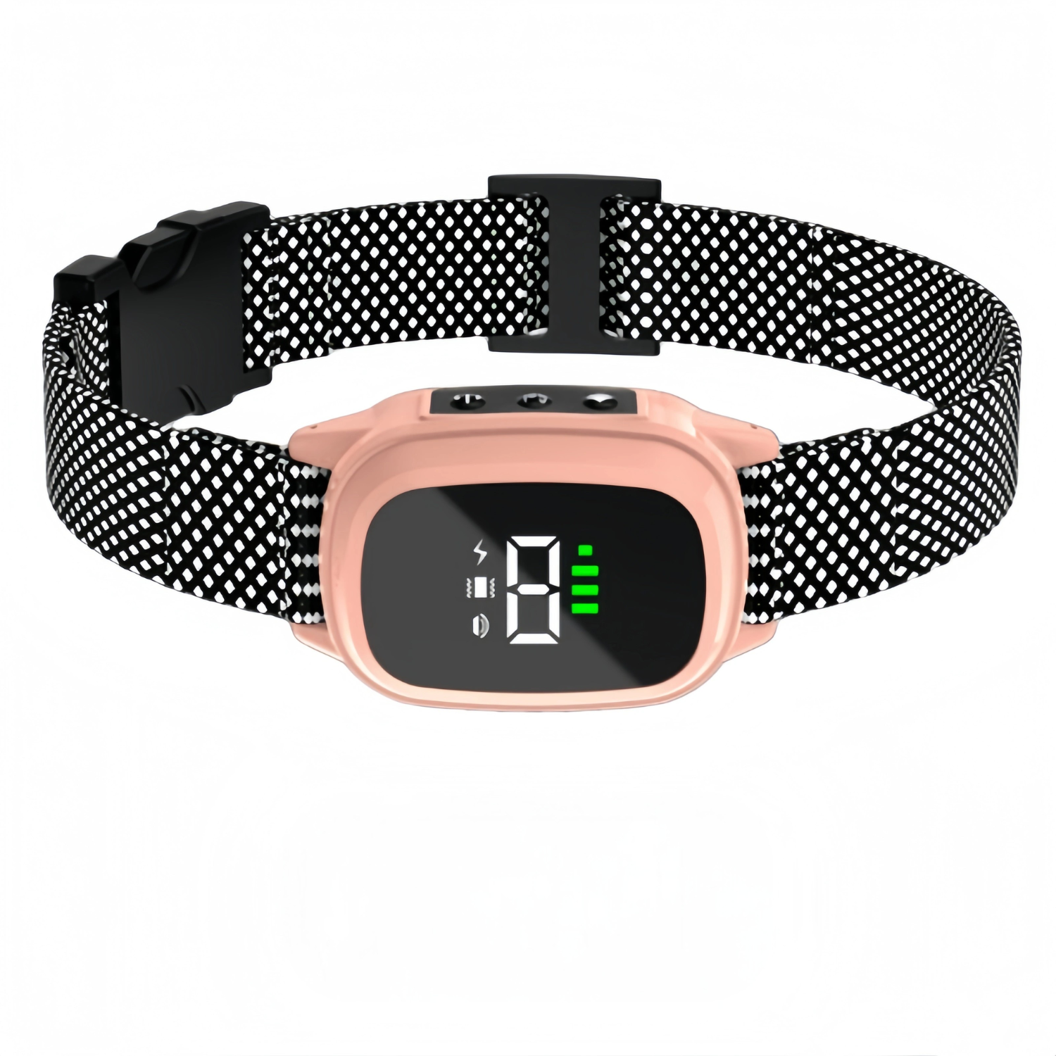 Waterproof Vertex Select anti-barking collar for dogs with vibration and sound modes, designed for effective bark control.