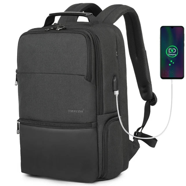 Tigernu T-B3905 Backpack, RFID Anti-Theft, Large Capacity & Water Resistant - Vertex Select