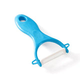 LMETJMA KC0113 Stainless Steel Ceramic Peeler, Suitable For Fruits & Vegetables