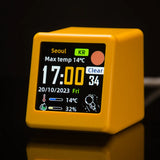 GeekMagic Ultra Smart WiFi Digital Clock, Weather Forecast & Multifunctional