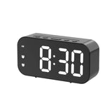 NieNie SZ-811 Digital LED Alarm Clock, Voice Control & Dual Alarm Function