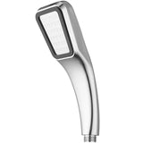 Stainless Steel 300 Holes Pressurised Square Showerhead, Anti-Drop & Durable