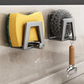 Self-Adhesive Stainless Steel Sponge Holder, Sponges Storage Rack, Easy To Use - Vertex Select