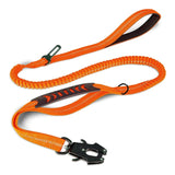 Reflective Shock Absorbing Dog Leash Car Seatbelt, Safe, Heavy Duty & Robust