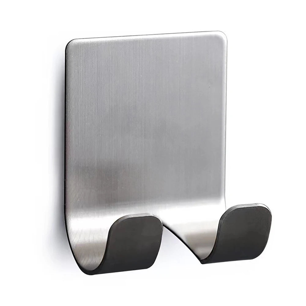 Stainless steel Razor Hook Holder by Vertex Select, waterproof and rust-proof bathroom accessory with easy installation.