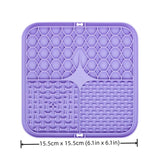 Licking Mat For Dogs & Cats, Anti-Choking, Durable Material, Easy To Clean - Vertex Select