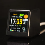 GeekMagic Ultra Smart WiFi Digital Clock, Weather Forecast & Multifunctional