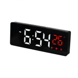 Digital Alarm Clock, 12/24 Hour Format, 3 Groups Of Alarms & Large Led Screen