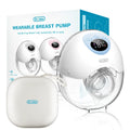 Dr Isla EB50 hands-free breast pump by Vertex Select, showcasing its all-in-one design and smart features in use.