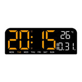 Large LED Digital Wall Alarm Clock, Dual Alarm, Adjustable Design & Easy To Use - Vertex Select
