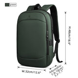 HcanKcan HK-8787 Backpack, Ultra-Slim, Expandable, Multifunctional & Waterproof - Vertex Select