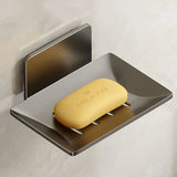 Aluminium Alloy Soap Holder, Bathroom Soap Dish, Anti-Rust & No Drilling