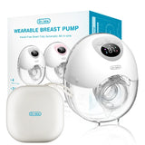 Dr Isla EB50 wearable breast pump by Vertex Select, hands-free design with smart features and all-in-one functionality.
