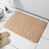 Non-Slip Bathroom Mat, Memory Foam Embossed Velvet, Luxurious & High-Quality - Vertex Select