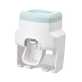 Wall Mounted Toothpaste Squeezer & Toothbrush Holder, Non-Toxic, Safe & Healthy