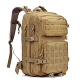 Durable Vertex Select tactical assault backpack 45L with waterproof design, multiple compartments, and padded straps for comfort.