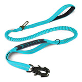 Reflective Shock Absorbing Dog Leash Car Seatbelt, Safe, Heavy Duty & Robust