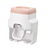 Wall Mounted Toothpaste Squeezer & Toothbrush Holder, Non-Toxic, Safe & Healthy