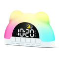 Niditon TM-8825 Digital Alarm Clock, 11 Colour Modes, Snooze & Dual Alarm
