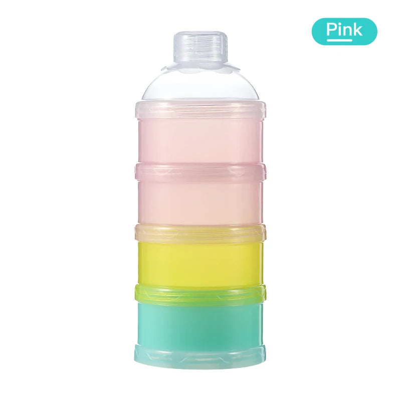 Saidah Baby Feeding Portable 4 Layer Milk Powder Storage Container & Bottle - Vertex Select