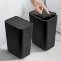 10L Modern Small Garbage Trash Can, Pop Up Press Lid, Slim Design & Easy To Use - Vertex Select