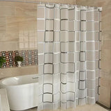 Modern & Waterproof Bathroom Shower Curtains, Solid, Dirt Resistant, Odourless - Vertex Select