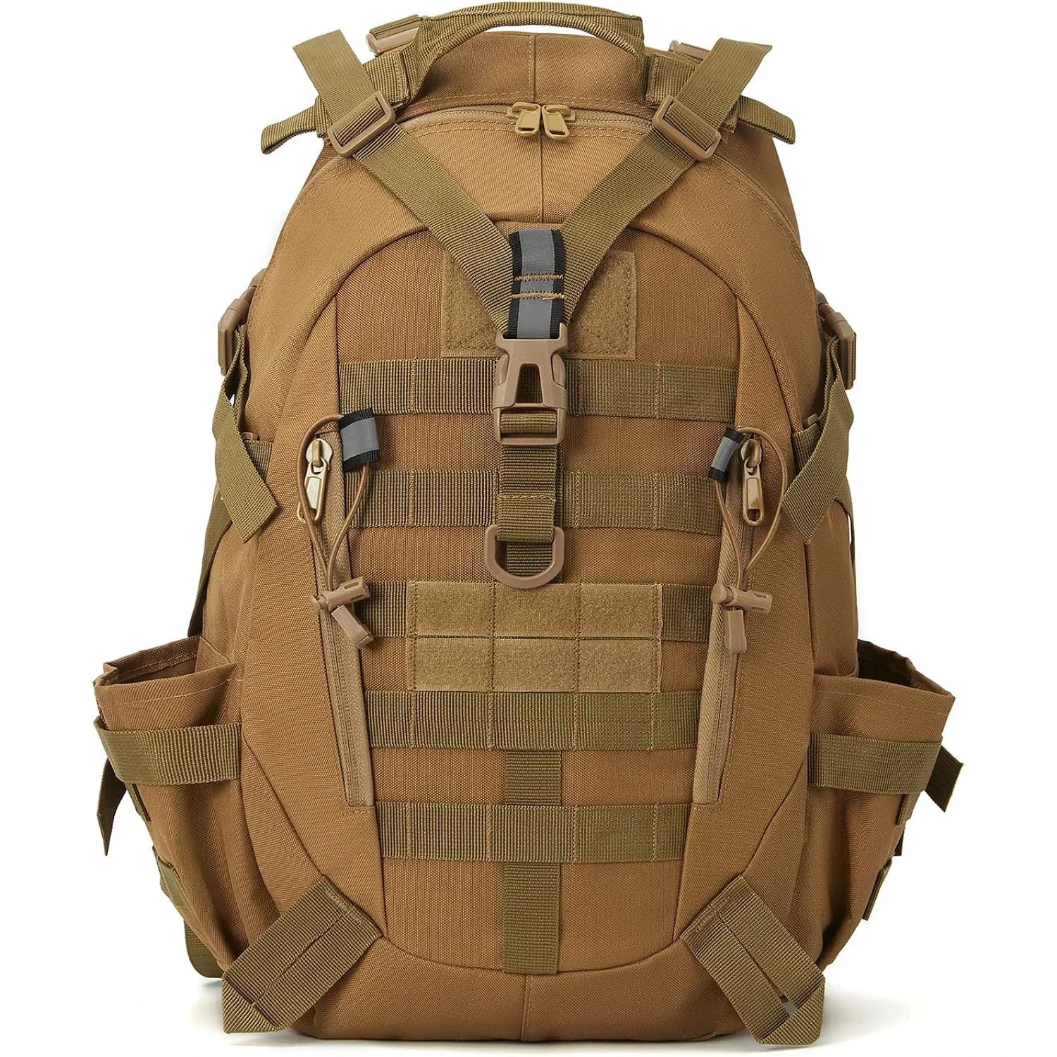 Unisex Vertex Select tactical backpack made of waterproof, wear-resistant fabric with multiple compartments and adjustable straps.