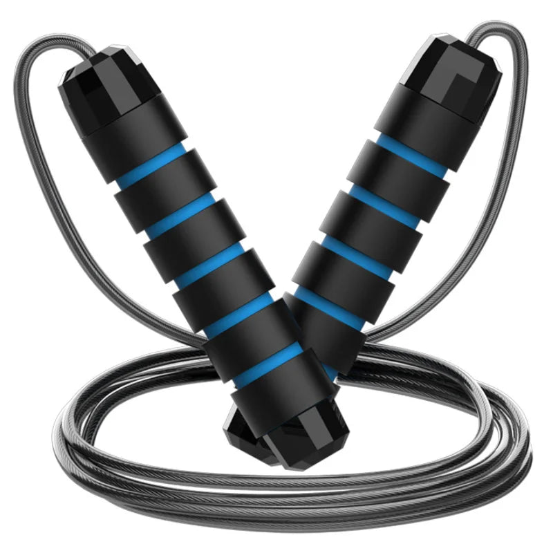 Steel Wire Skipping Jump Rope For Exercise & Fitness Adjustable & Tangle-Free - Vertex Select