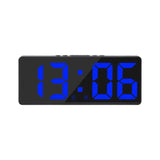 LED Digital Alarm Clock, Voice-Activated Wake Up, Snooze Button & Night Mode - Vertex Select