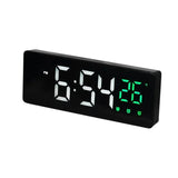 Digital Alarm Clock, 12/24 Hour Format, 3 Groups Of Alarms & Large Led Screen