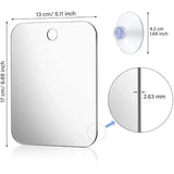 Portable Acrylic Bathroom Mirror, Suitable For Travelling, Compact & Durable - Vertex Select