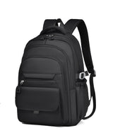 Large Capacity Leisure Backpack, Waterproof, Wear-Resistant Fabric & Durable