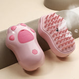 3-in-1 Steamy Cat & Dog Brush, Multifunctional Use & Soft Silicone Comb Teeth