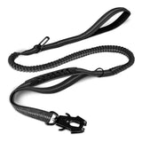 Reflective Shock Absorbing Dog Leash Car Seatbelt, Safe, Heavy Duty & Robust
