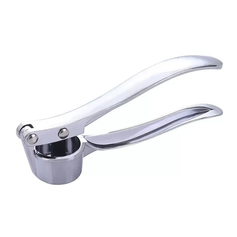 Silvery Stainless Steel Garlic Masher, Manual Ginger Grinder, Easy To Clean - Vertex Select