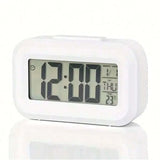Modern Smart LCD Digital Display Alarm Clock Temperature Calendar Time Display - Vertex Select