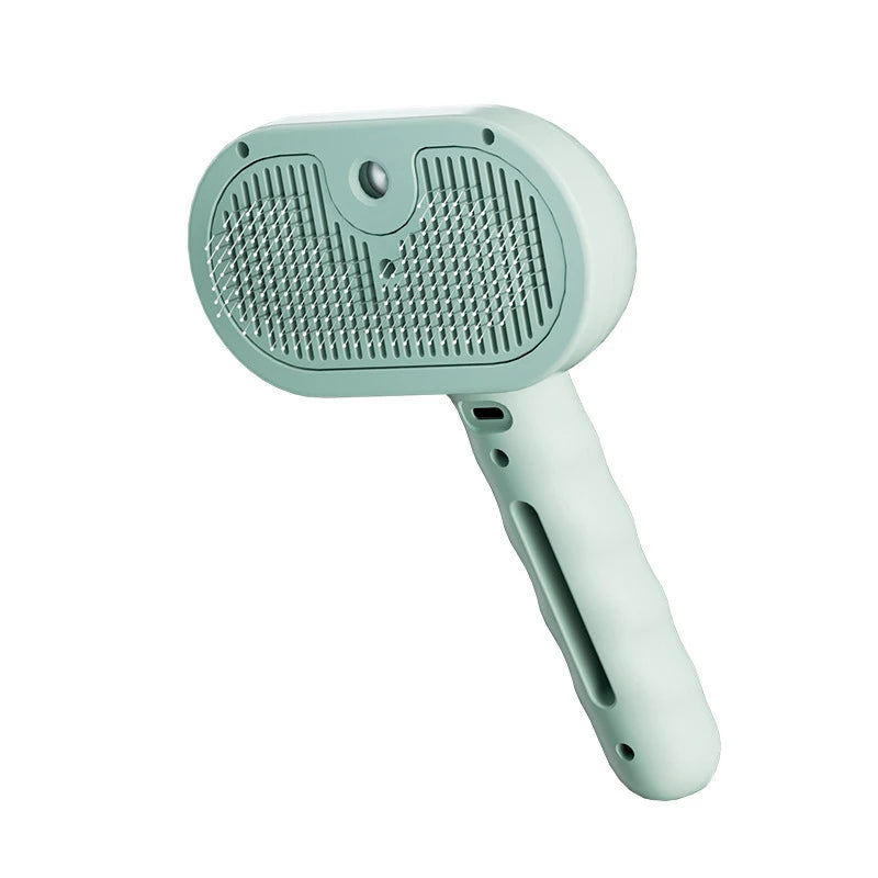 Pet Steam Massage Comb, Suitable For Dogs & Cats, Hair Removal & One Click Spray - Vertex Select
