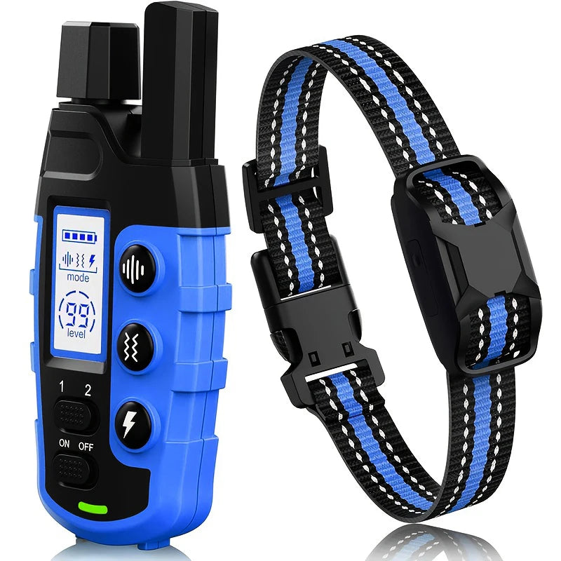 Electric Dog Training Collar With Remote Control, Waterproof & 3 Training Modes - Vertex Select