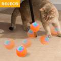 ROJECO Smart Interactive Cat Bouncing Ball, 3 Interactive Modes & USB Charging