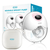 Dr Isla EB50 hands-free breast pump by Vertex Select, showcasing a compact and sleek all-in-one design for easy use.